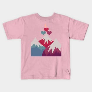 The hearts and moon Kids T-Shirt